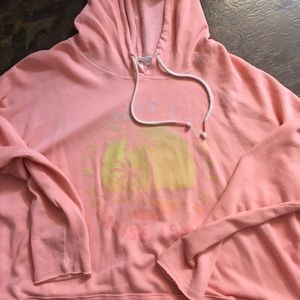 Victoria's Secret cropped hoodie pullover XL